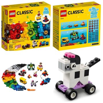 Конструктор LEGO Classic Кубики й колеса (11014) 11014 фото
