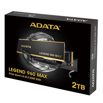 Накопичувач SSD ADATA M.2 2TB PCIe 4.0 LEGEND 960 MAX (ALEG-960M-2TCS) ALEG-960M-2TCS фото