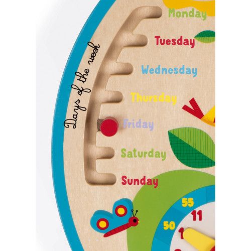 Розвиваюча іграшка Календар "Пори Року" (англійською мовою) Janod J09620 J09620 фото