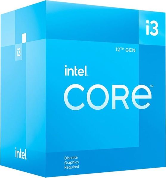 Центральный процессор Intel Core i3-12100F 4C/8T 3.3GHz 12Mb LGA1700 58W graphics Box (BX8071512100F) BX8071512100F фото