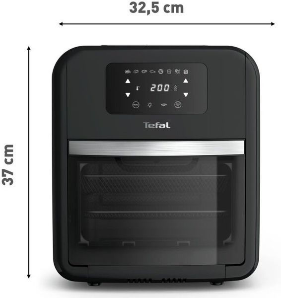 Мультипіч Tefal Easy Fry Oven&Grill, 2050Вт, сенсорне, пластик, чорний (FW501815) FW501815 фото