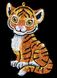 Набір для творчості RED Tia Tiger Sequin Art (SA1413)