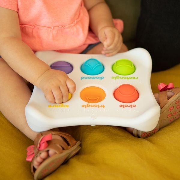 Игрушка сенсорная Цвет Форма Название Fat Brain Toys Dimpl Duo Брайль (F208EN) F208EN фото