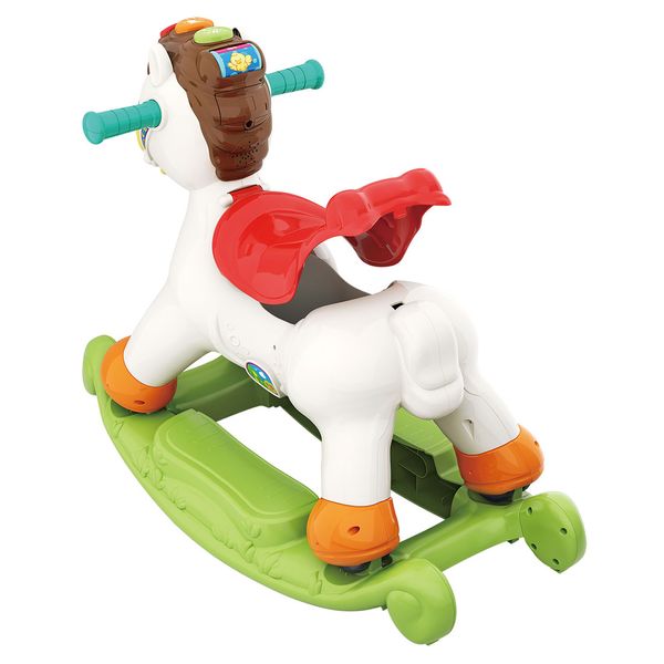 Лошадка-качалка Hola Toys Пони с музыкой (987) 987 фото