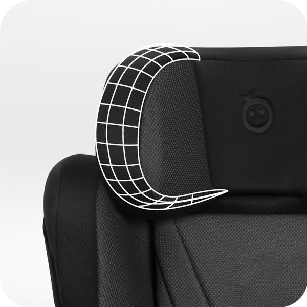 Автокрісло MoMi MEI black 100-150 см FOSA00036 фото