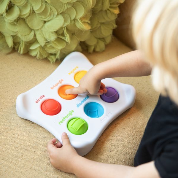 Игрушка сенсорная Цвет Форма Название Fat Brain Toys Dimpl Duo Брайль (F208EN) F208EN фото