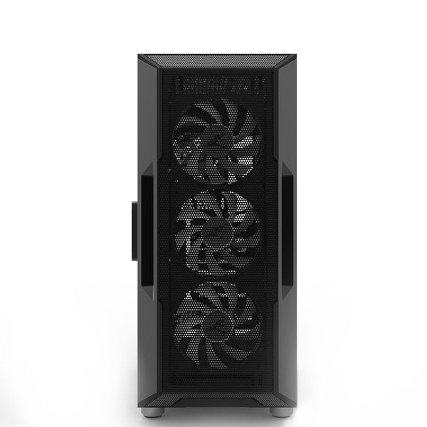Корпус Zalman I3 Neo, без БЖ, 1xUSB3.0, 2xUSB2.0, 4x120mm RGB, TG Side Panel, ATX, чорний (I3NEOBLACK) I3NEOBLACK фото