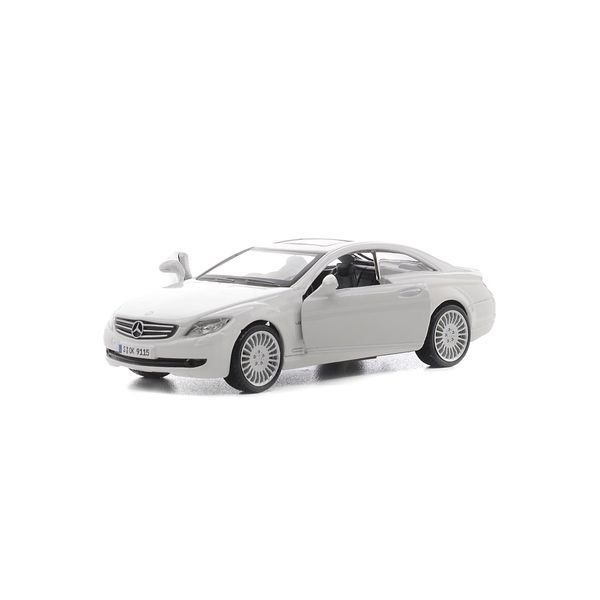 Автомодель - MERCEDES-BENZ CL-550 (білий, чорний, 1:32) (18-43032) 18-43032 фото