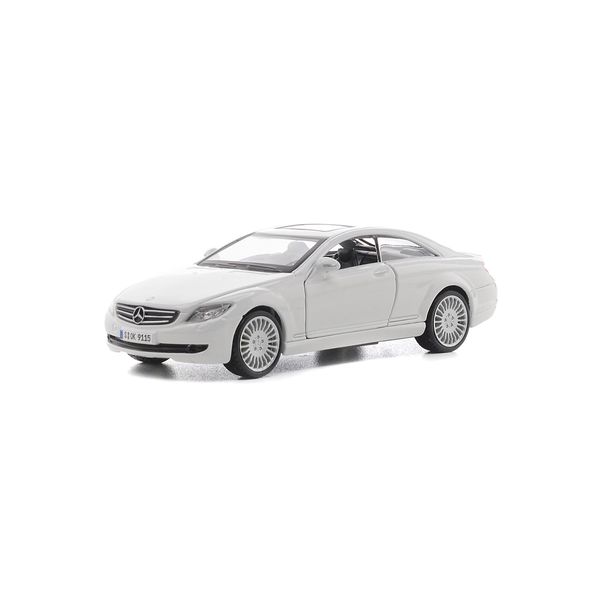 Автомодель - MERCEDES-BENZ CL-550 (білий, чорний, 1:32) (18-43032) 18-43032 фото
