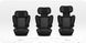 Автокрісло MoMi MEI black 100-150 см