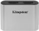Кардидер Kingston Workflow Dual-Slot microSDHC/XC UHS-II Card Reader