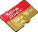Карта пам'яті SanDisk microSD 512GB C10 UHS-I U3 R190/W130MB/s Extreme V30 + SD (SDSQXAV-512G-GN6MA)