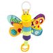 М'яка іграшка-підвіска Lamaze Метелик з прорізувачем і пищалкою (L27024)