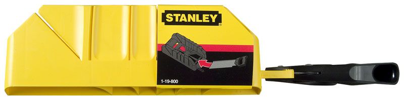 Стусло с ножовкой Stanley, ударопрочный ABS-пластик, 229х96х57мм (1-19-800) 1-19-800 фото