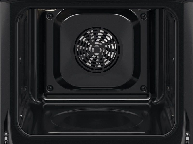 Духова шафа Zanussi електрична, 65л, A, дисплей, конвекція, чорний (ZOHEE2K2) ZOHEE2K2 фото