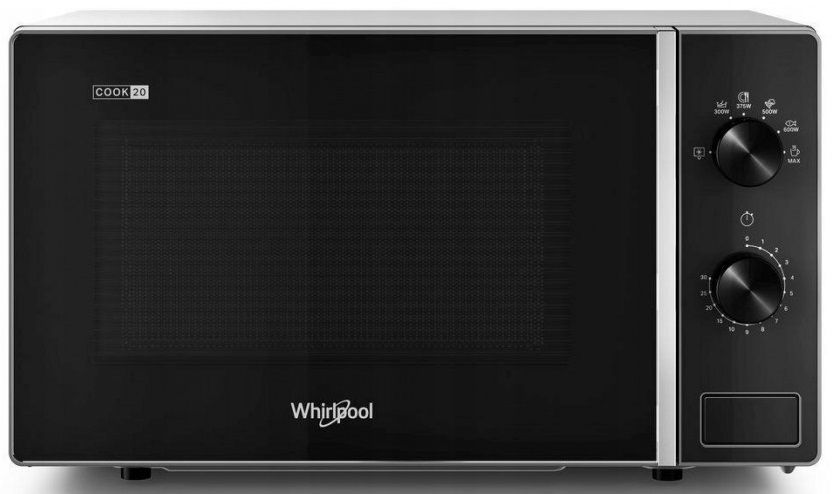 Микроволновая печь Whirlpool, 20л, мех. управляющий, 700Вт, черный (MWP101SB) MWP101SB фото