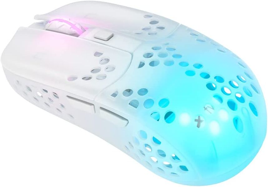 Миша Xtrfy MZ1, WL/USB-A, RGB, Білий (MZ1W-RGB-WHITE) MZ1W-RGB-WHITE фото