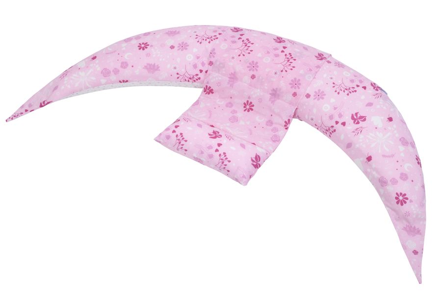 Набір аксесуарів для подушки Nuvita DreamWizard (наволочка, міні-подушка) Рожевий NV7101PINK NV7101 фото