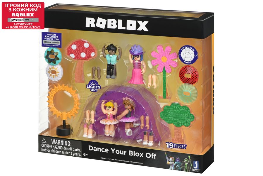 Игровой набор Feature Environmental Set Dance Your Blox Off W3 Roblox ROG0127 - Уцінка ROG0127 фото