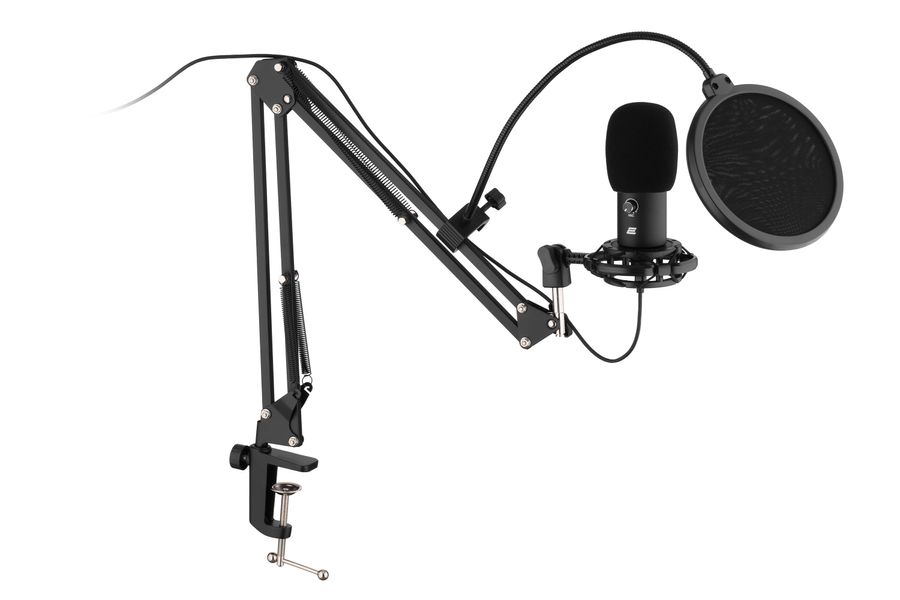 Мікрофон для ПК 2Е MPC021 Streaming, USB (2E-MPC021) 2E-MPC021 фото