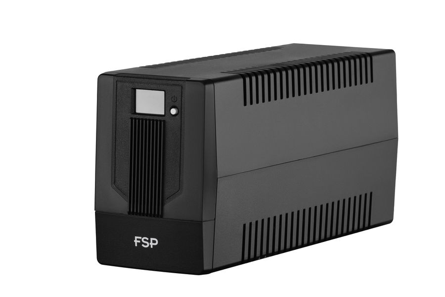 Джерело безперебійного живлення FSP iFP650, 650VA/360W, LCD, USB, 2xSchuko (PPF3602800) PPF3602800 фото