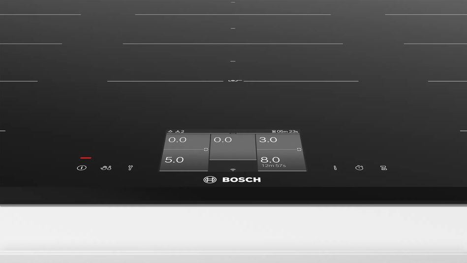 Варильна поверхня Bosch індукційна, 90см, розширена зона, чорний (PXX975KW1E) PXX975KW1E фото