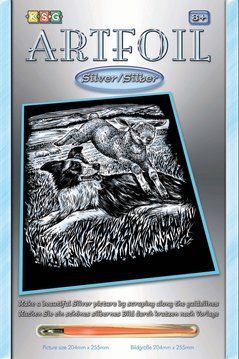 Набор для творчества ARTFOIL SILVER Овчарка Sequin Art (SA0606) SA0606 фото