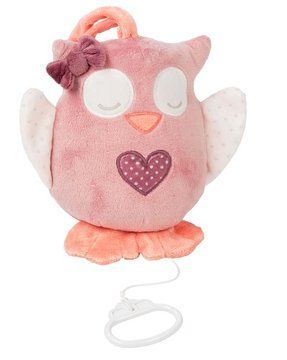 Мягкая игрушка Сова Олли с музыкой (28 см) Nattou (424066) 424066 фото