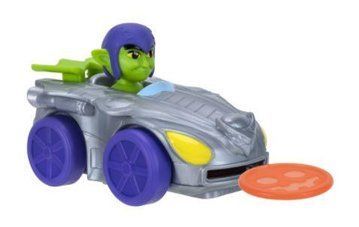 Машинка Spidey Little Vehicle Disc Dashers Green Goblin W1 Гоблин (SNF0011) SNF0011 фото
