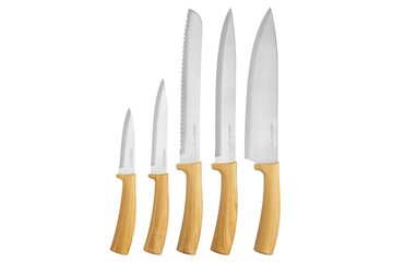 Набір ножів Ardesto Midori 5 пр., нержавіюча сталь, пластик (AR2105WD) AR2105WD фото