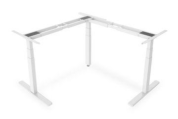 Рама столу DIGITUS Electric Height Adjustable, 60-125cm, 3-leg 90°, біла DA-90386 фото
