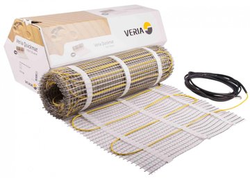 Мат нагрівальний Veria Quickmat 150, двожильний, для систем опалення, 12м кв., 0.5х24м, 1800Вт, 230В 189B0184 фото