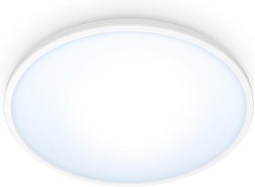 Світильник стельовий розумний WiZ SuperSlim Ceiling, 16W, 1500lm, 29,2см, 2700-6500K, Wi-Fi, білий (929002685101) 929002685101 фото