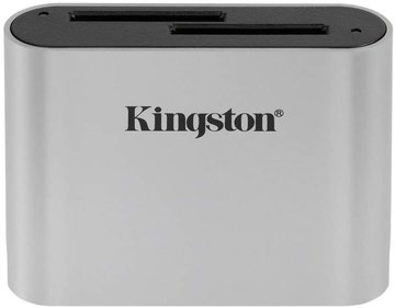 Кардидер Kingston Workflow Dual-Slot SDHC/SDXC UHS-II Card Reader (WFS-SD) WFS-SD фото