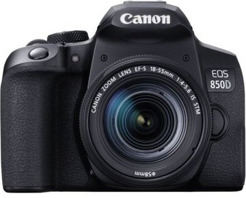 Цифр. фотокамера зеркальная Canon EOS 850D kit 18-55 IS STM Black (3925C016) 3925C016 фото