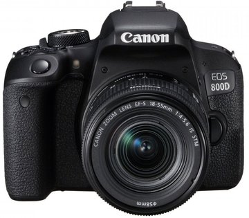 Цифр. фотокамера дзеркальна Canon EOS 800D Kit 18-55 IS STM (1895C019) 1895C019 фото
