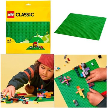 Конструктор LEGO Classic Базова пластина зеленого кольору (11023) 11023 фото