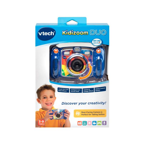 Детская цифровая фотокамера - KIDIZOOM DUO Blue 80-170803 - Уцінка 100229 фото