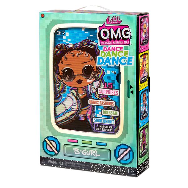 Ігровий набір з лялькою L.O.L. SURPRISE! серії "O.M.G. Dance" - БРЕЙК-ДАНС ЛЕДІ (117858) 117858 фото
