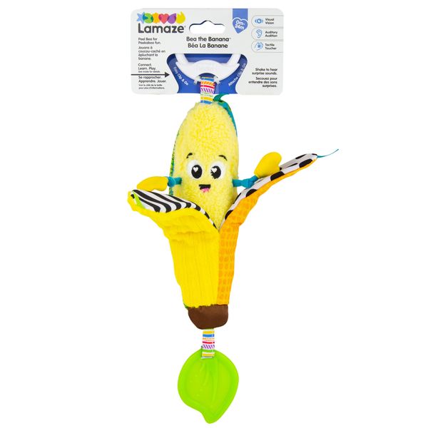 М'яка іграшка-підвіска Lamaze Бананчик з прорізувачем (L27382) L27382 фото