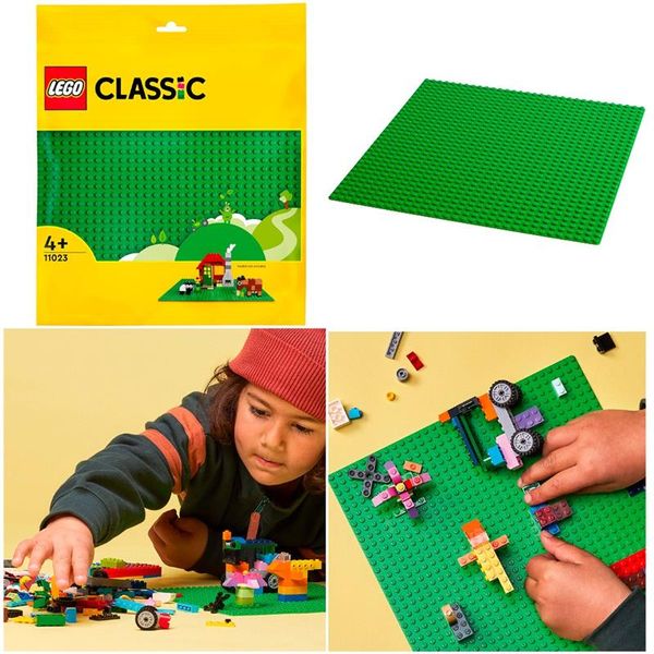 Конструктор LEGO Classic Базовая пластина зеленого цвета (11023) 11023 фото