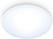 Светильник потолочный умный WiZ SuperSlim Ceiling, 16W, 1500lm, 29,2см, 2700-6500K, Wi-Fi, белый (929002685101)
