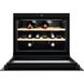 Холодильник Electrolux встр. для вина, 45x60х56, полок - 2, зон - 1, бут-18, ST, черный матовый+нерж