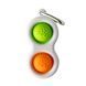 Тактильный антистресс-брелок Кнопки Fat Brain Toys Simpl Dimpl 4 цвета в ассорт. (F2111ML)