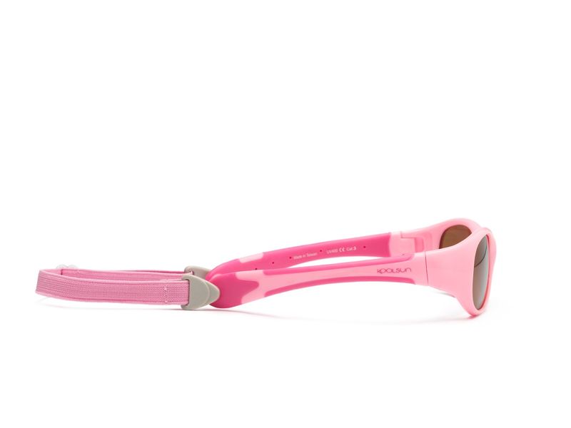 Детские солнцезащитные очки Koolsun розовые серии Flex (Размер: 0+) KS-FLPS000 KS-FLAG000 фото