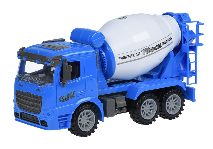Машинка інерційна Truck Бетономішалка (синя) Same Toy (98-612Ut-2) 98-612Ut-2 фото