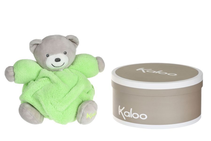 Мягкая игрушка Neon Мишка салатовый (18.5 см) в коробке Kaloo (K962319) K962319 фото
