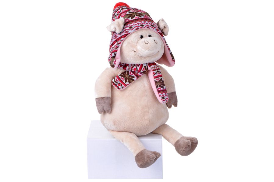Мягкая игрушка Свинка в шапке (48 см) Same Toy (THT719) THT719 фото