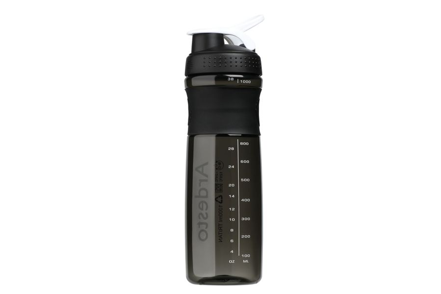 Пляшка для води Ardesto 1000 мл, чорна, тритан (AR2204TB) AR2204TB фото