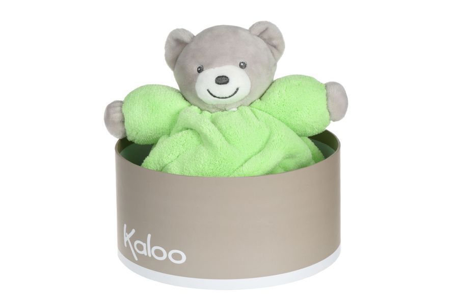 Мягкая игрушка Neon Мишка салатовый (18.5 см) в коробке Kaloo (K962319) K962319 фото